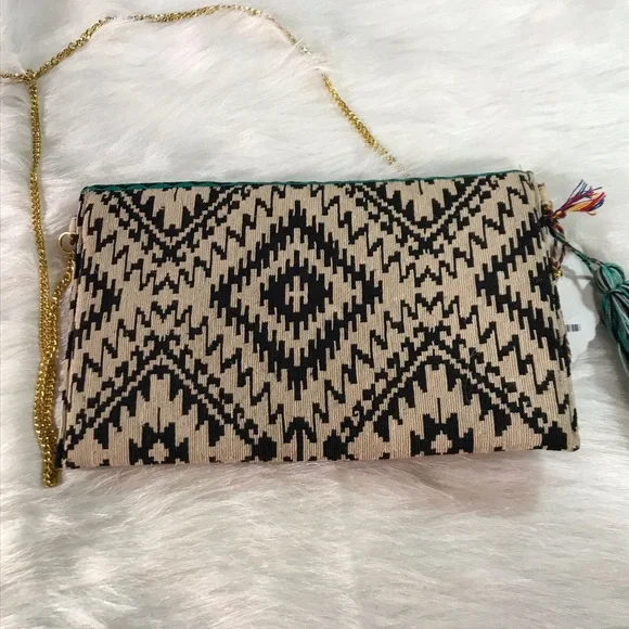 ☀️Beaded clutch with crossbody chain - Picture 5 of 12